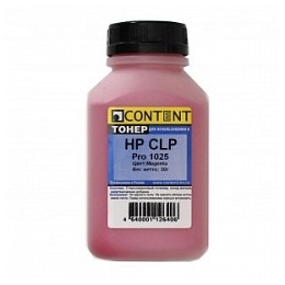 Тонер HP CLJ CP1215/1515/1518/1312/ Pro M251/M276, 45г., пурпурный, Content