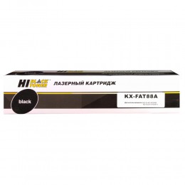 Тонер-картридж Panasonic KX-FL401/402/403/FLC411/412/413, KX-FAT88A, Hi-Black