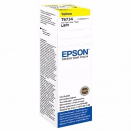 Чернила Epson L800 Т6734 Yelow, 70мл., оригинальные