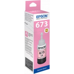 Чернила Epson L800 Т6736 Light Magenta, 70мл., оригинальные