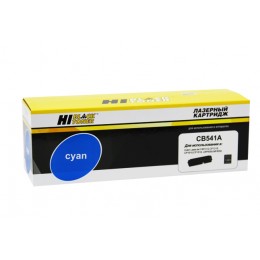 Картридж HP CB541A/CE321A, голубой, 1,5K, с чипом, Hi-Black