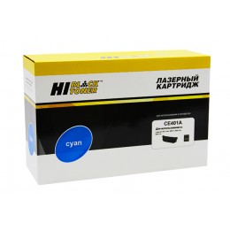 Картридж HP CE401A, HP LJE M551n/M575dn, синий, 6K, с чипом, Hi-Black