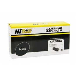 Картридж HP CF280A, 2.7K, c чипом, Hi-Black