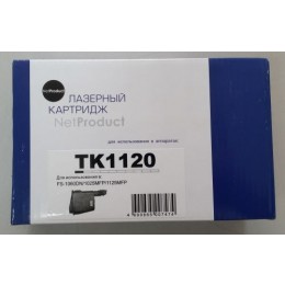Тонер-картридж Kyocera FS-1025/1060DN/1125mfp, 230г, туба, 3K, NetProduct (TK-1120)