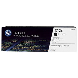 Картридж лазерный HP CF380XD (2*CF380X черный), сдвоенная упаковка, оригинальный